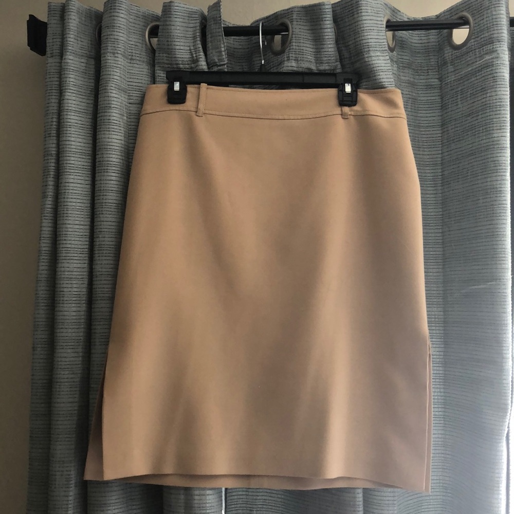 BCBG Camel Colored Skirt